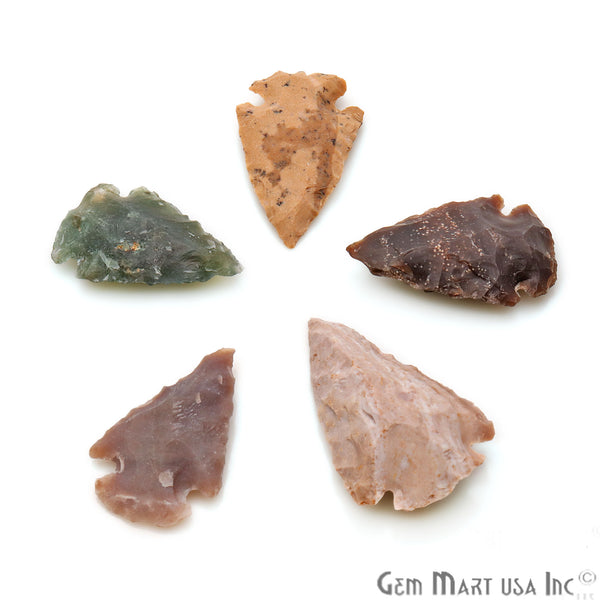 5pc Lot Arrowhead Cut...