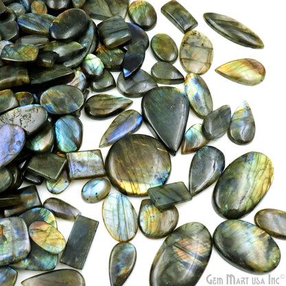 Labradorite Natural Gems 500ct Mix Shape Lot Natural Cabochon Gemstones, Mix Shape Lot Wholesale, Making Kit