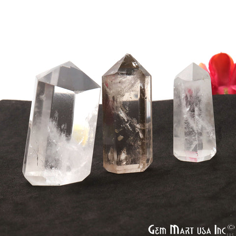 DIY Crystal 59X25mm Handcrafted Crystal Free Form Home Decor, Healing Stone, Reiki Crystals - GemMartUSA