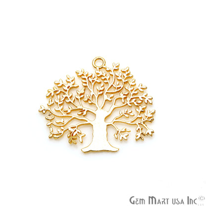 Tree Shape Finding 42x36mm Chandelier Jewelry Charm - GemMartUSA