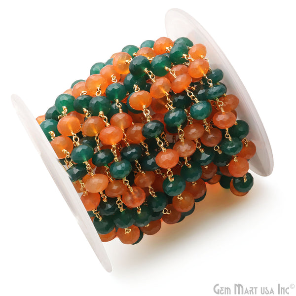 Carnelian & Green Onyx...