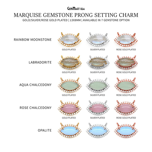 Marquise 13x8mm Prong Setting...