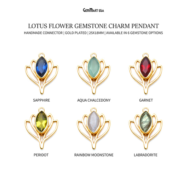 Lotus Flower Shape 25x18mm...
