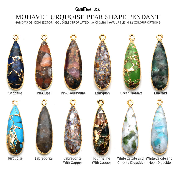 Mohave Turquoise Pear Shape...