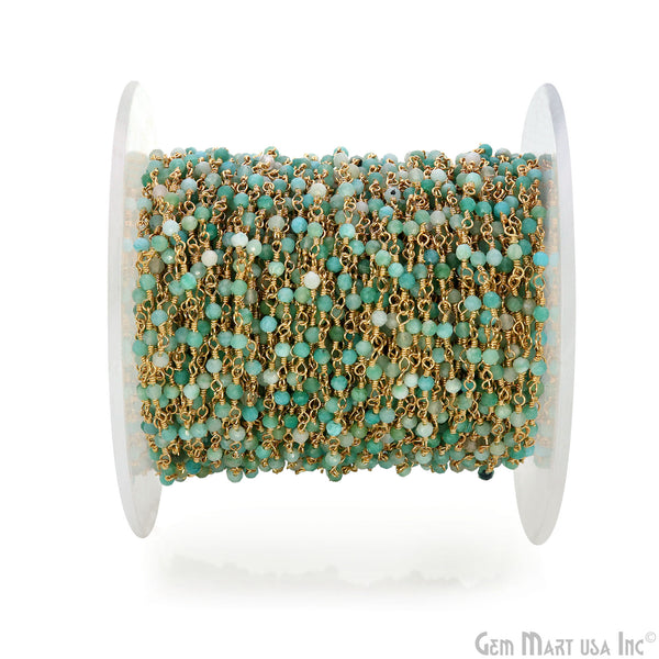Amazonite 2-2.5mm Tiny Beads...