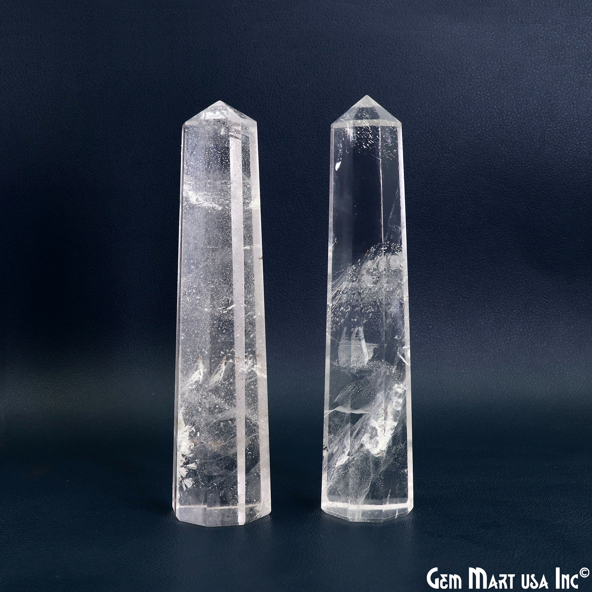 Crystal Gemstone Jumbo Tower Crystal Tower Obelisk Healing Meditation Gemstones 4-5 Inch
