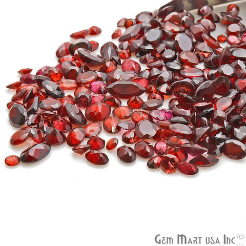 50 Carat Garnet Mix Shape A+ Grade Wholesale Loose Gemstones - GemMartUSA