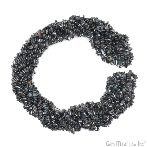 Natural Hematite Gemstone Chip Beads, 34 Inch Full Strand (762215333935)