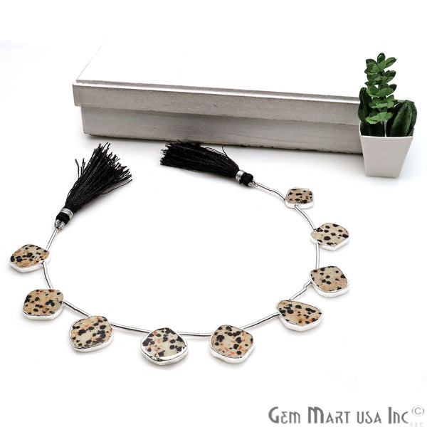 Dalmation Jasper Rough Beads,...