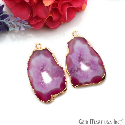 diy-earrings, agate earring, agate jewelry, geode