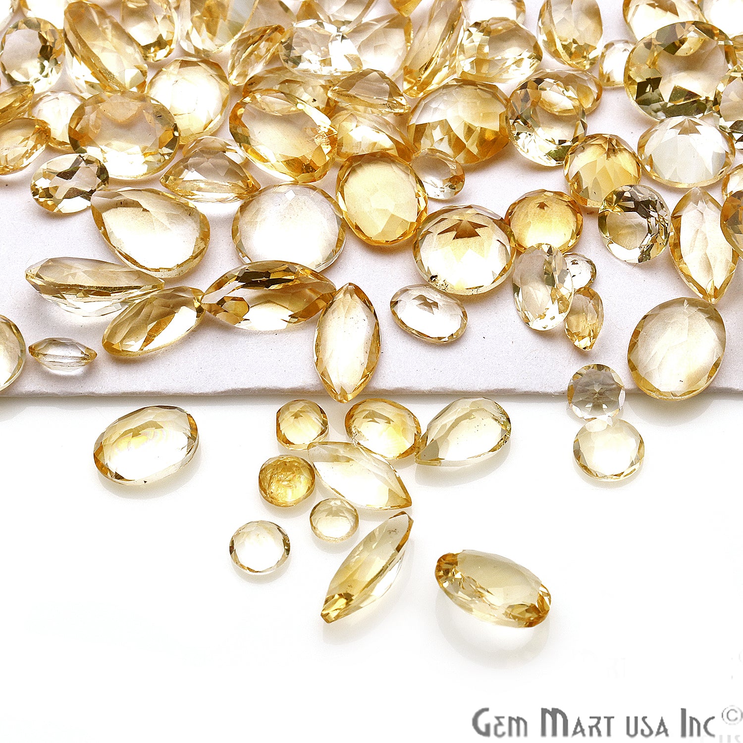 Citrine Mix Shape A+ Grade Wholesale Loose Gemstones (Pick Your Carat) - GemMartUSA