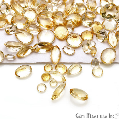 Citrine Mix Shape A+ Grade Wholesale Loose Gemstones (Pick Your Carat) - GemMartUSA