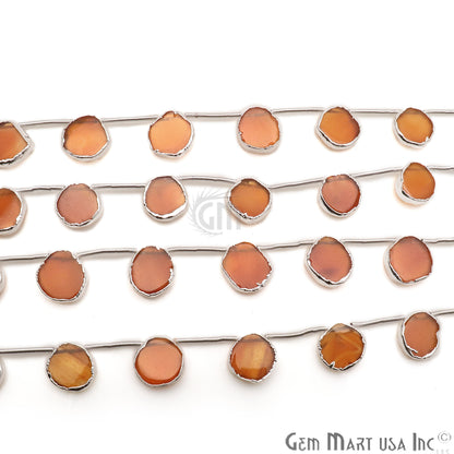 Carnelian Free Form 15x18mm Crafting Beads Gemstone Strands 9INCH - GemMartUSA