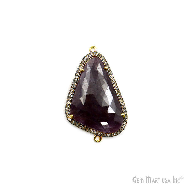 Sapphire & Pave Cubic...