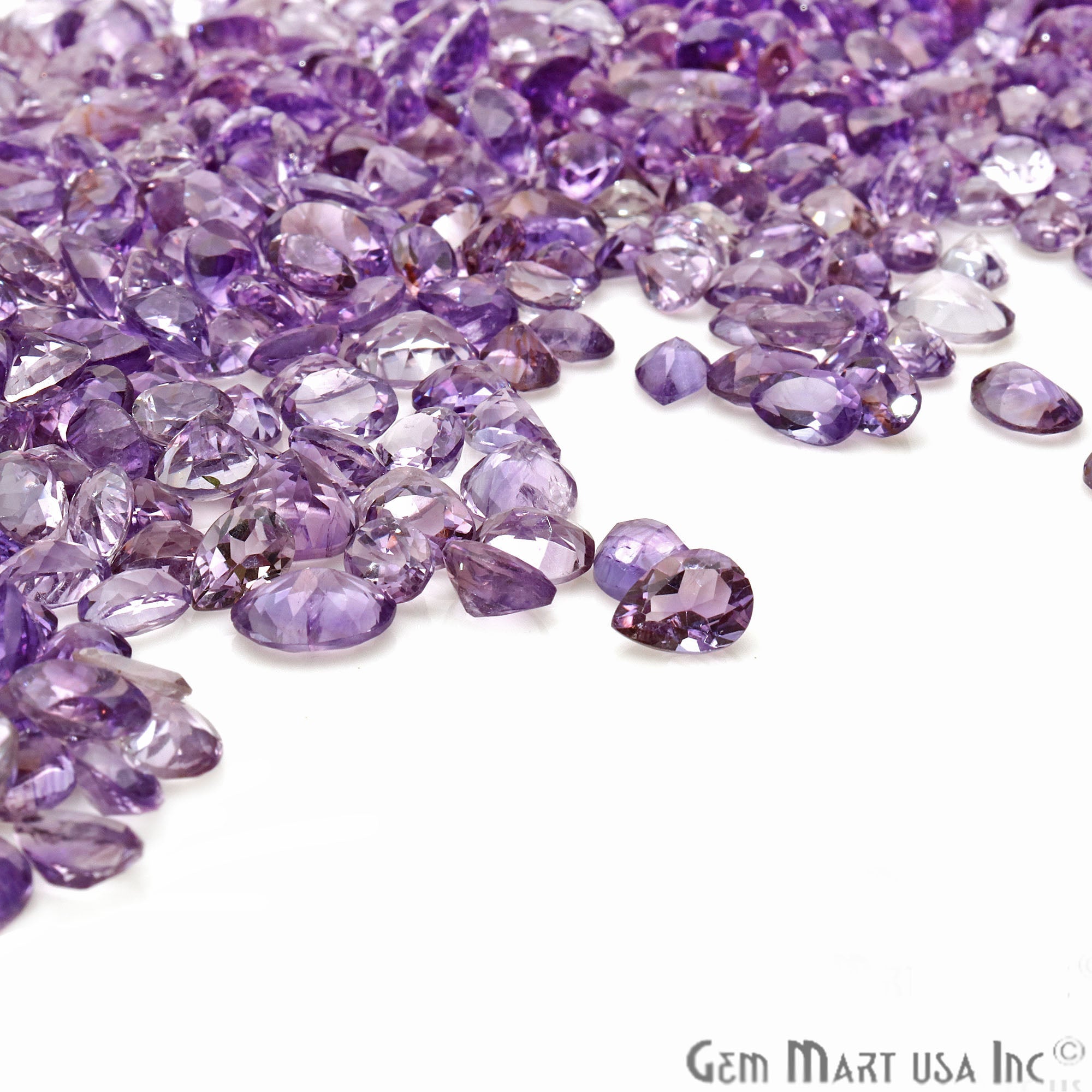 Natural Amethyst Mix Shape Loose Gemstones,Precious Stones - GemMartUSA