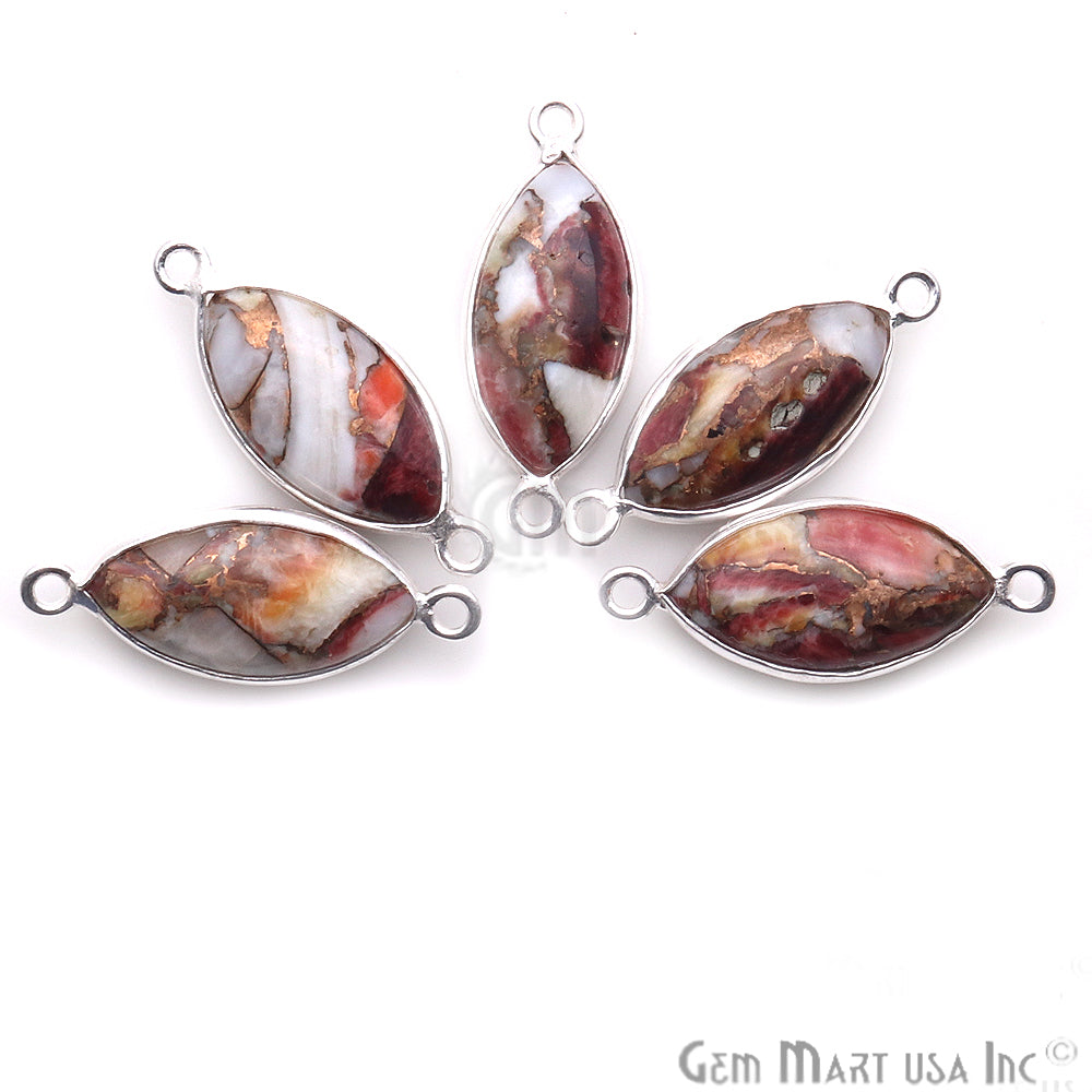 gemstone connector beads, gemstone connector pendant