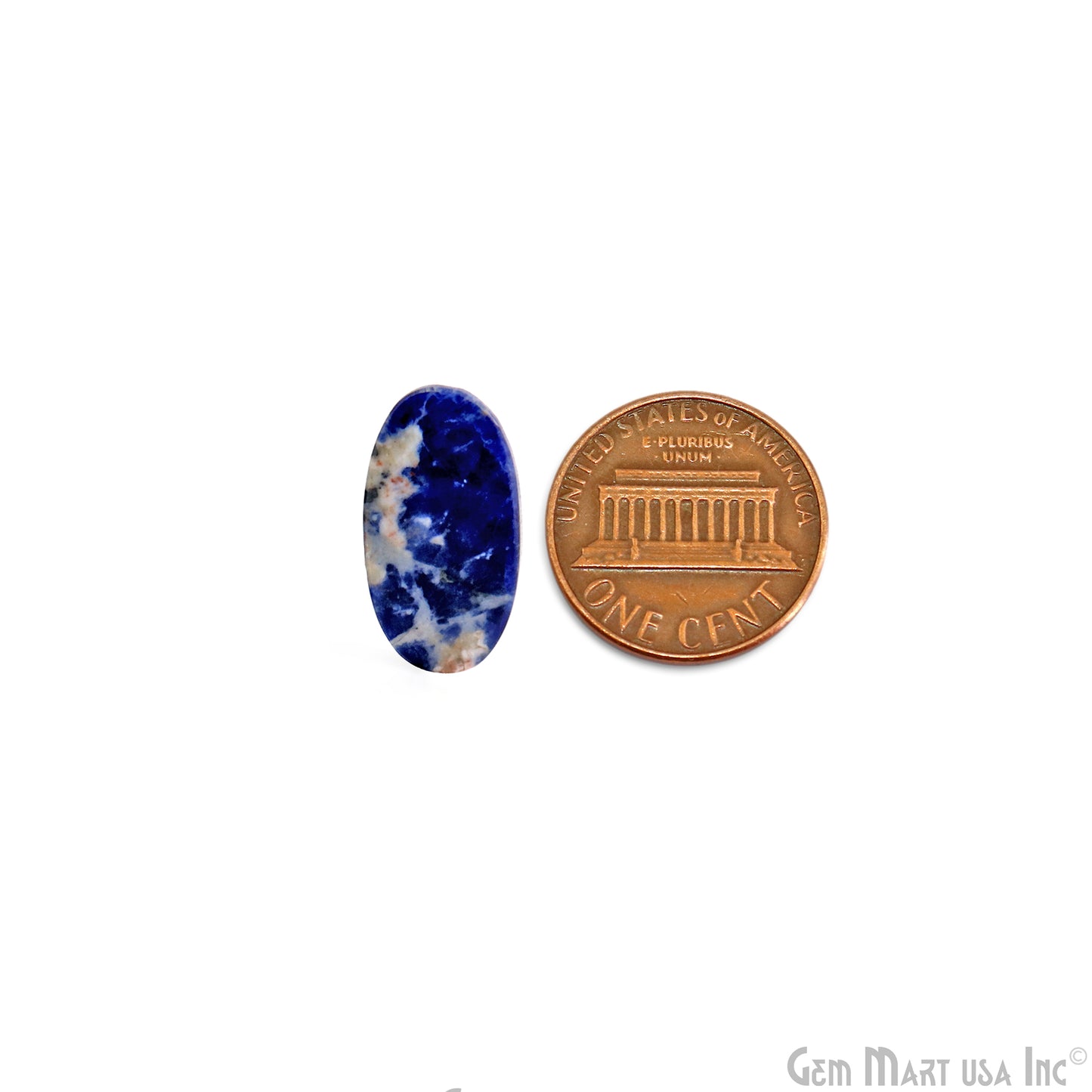 Sodalite Oval Shape 25x14mm Loose Gemstone For Earring Pair