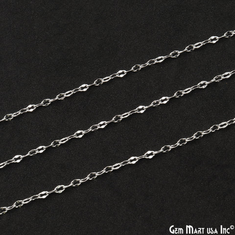 Silver Finding 5x4mm Silver Plated Chain