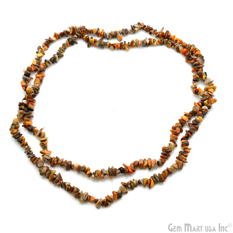 Bumble Bee Chip Beads, 34 Inch, Natural Chip Strands, Drilled Strung Nugget Beads, 3-7mm, Polished, GemMartUSA (CHBB-70001)