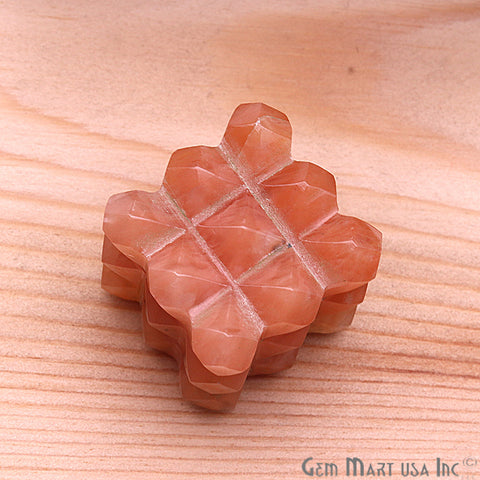 Square 23mm Scared Geomatric Metaphysical Healing Gemstone (Pick Stone) - GemMartUSA