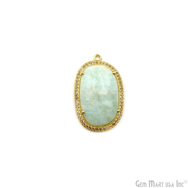 Sapphire & Pave Cubic...