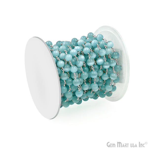 Blue Monalisa Smooth Beads...