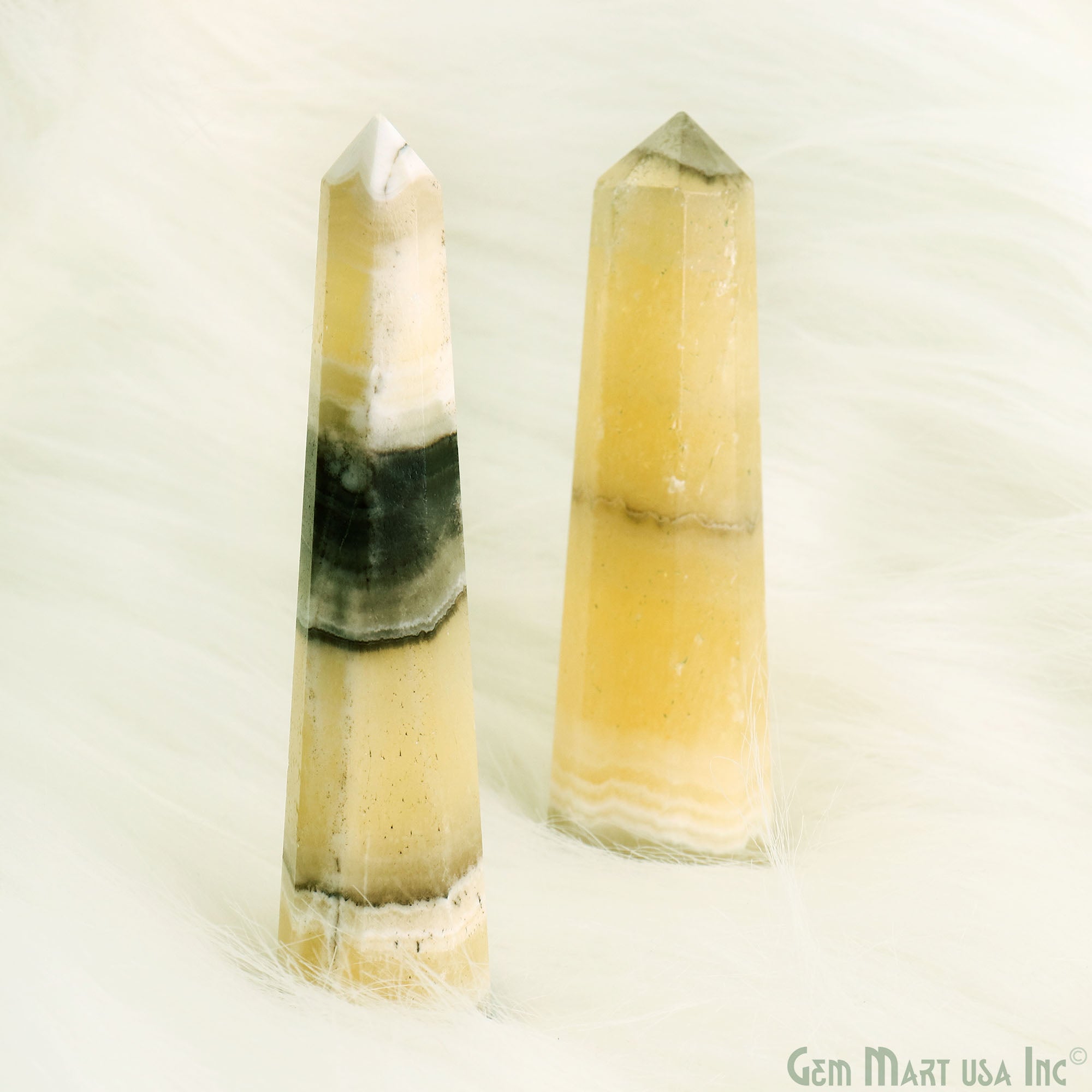 Serpentine Gemstone Jumbo Tower Crystal Tower Obelisk Healing Meditation Gemstones 4-5 Inch