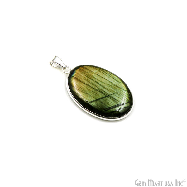 Labradorite Gemstone Oval 43x27mm...