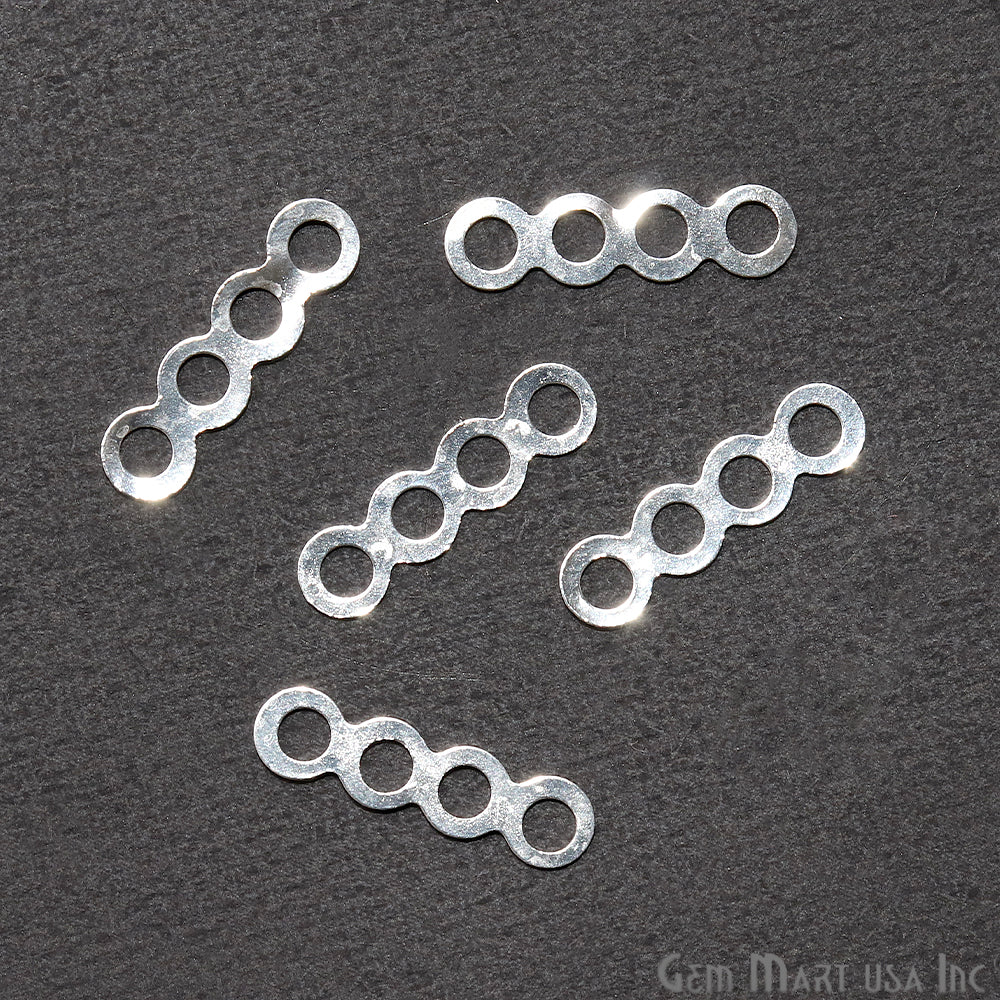 5pc Lot Line Finding 18x5mm Jewelry Making Charm (Pick Your Plating) - GemMartUSA