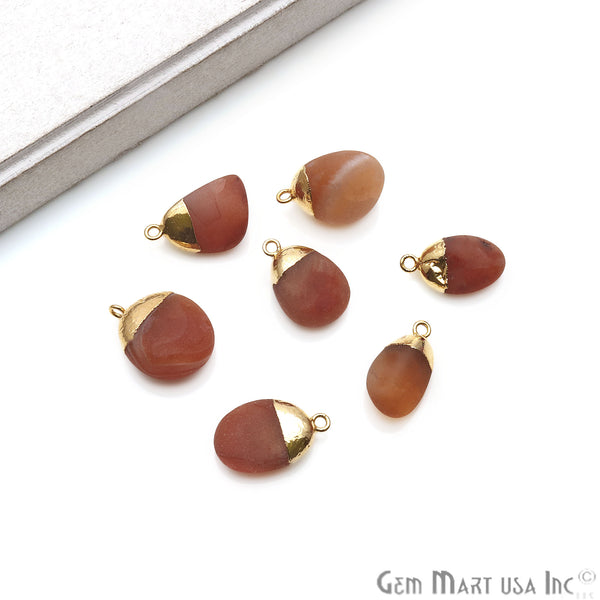 Carnelian Matte Beads 23x15mm...