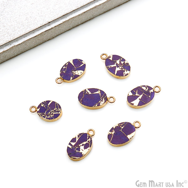 Purple Mohave Turquoise Oval...