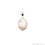 Rose Quartz Gemstone Oval 26x15mm Sterling Silver Necklace Pendant 1PC