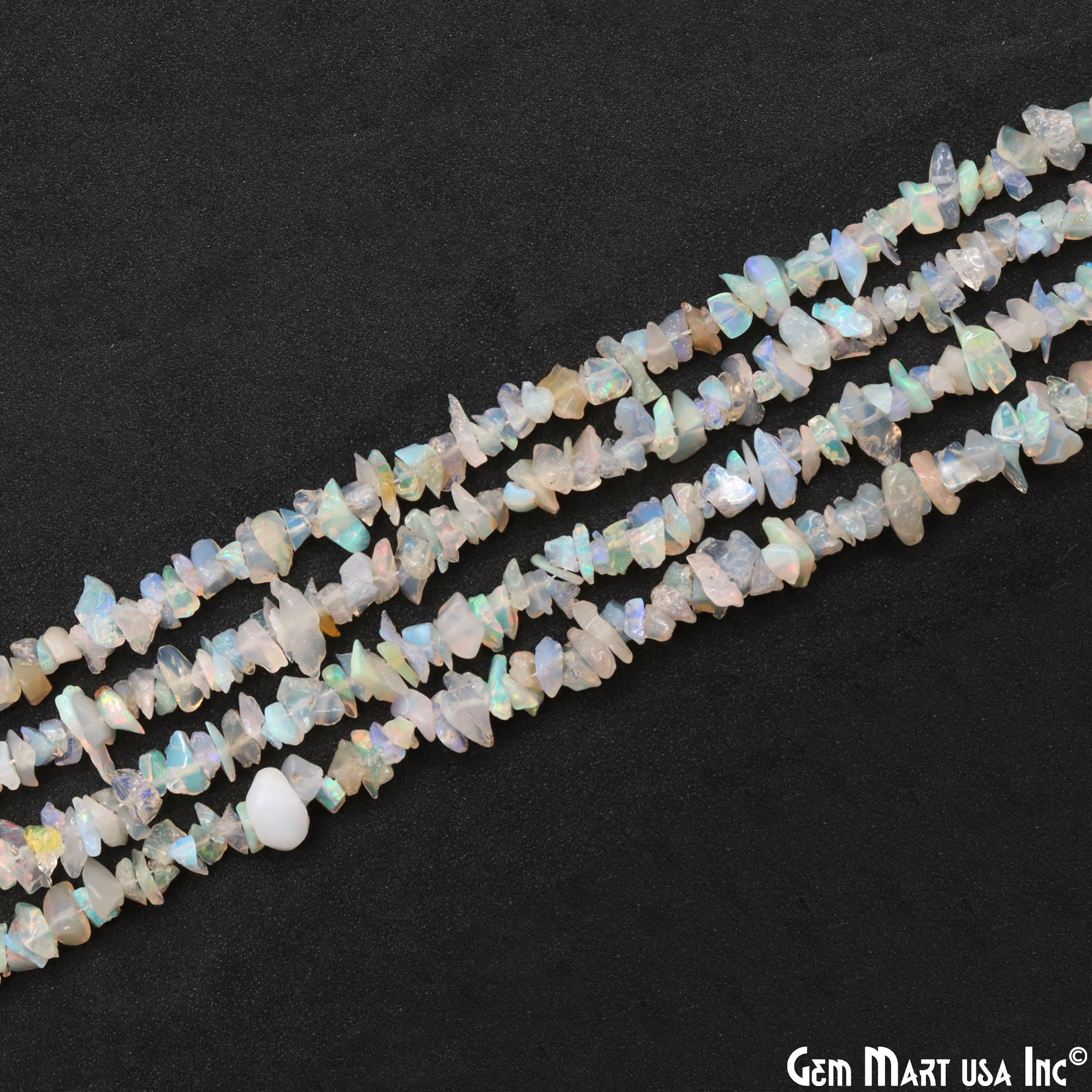 Single Strand Ethiopian Opal Chip Beads 34 inch Full Strand (762222247983)
