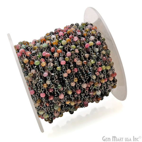 Multi Tourmaline 2.5-3mm Round...