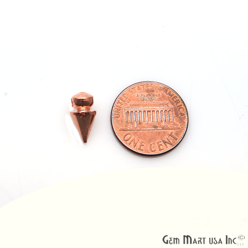 Bullet Charm Finding Jewelry Charm Jewelry Making Supply (Pick Your Plating) - GemMartUSA