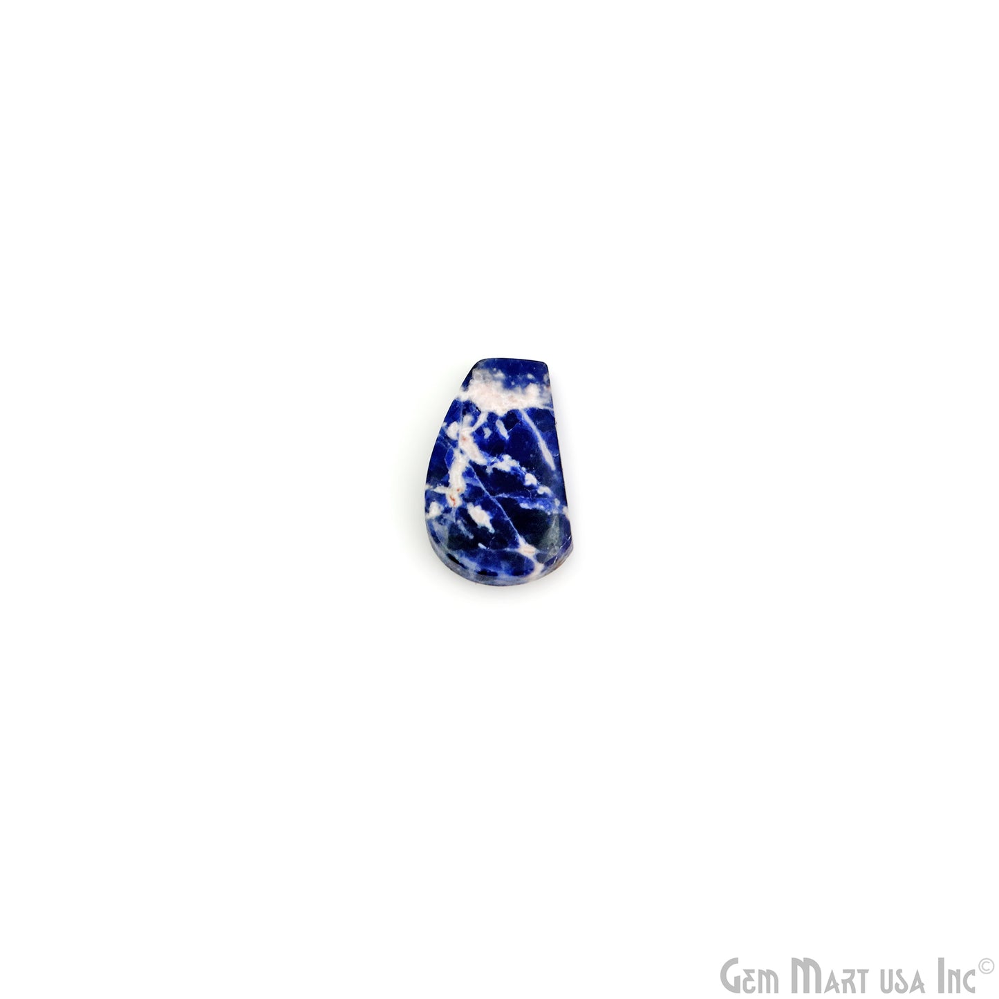 Sodalite Freeform Shape 30x13mm Loose Gemstone For Earring Pair