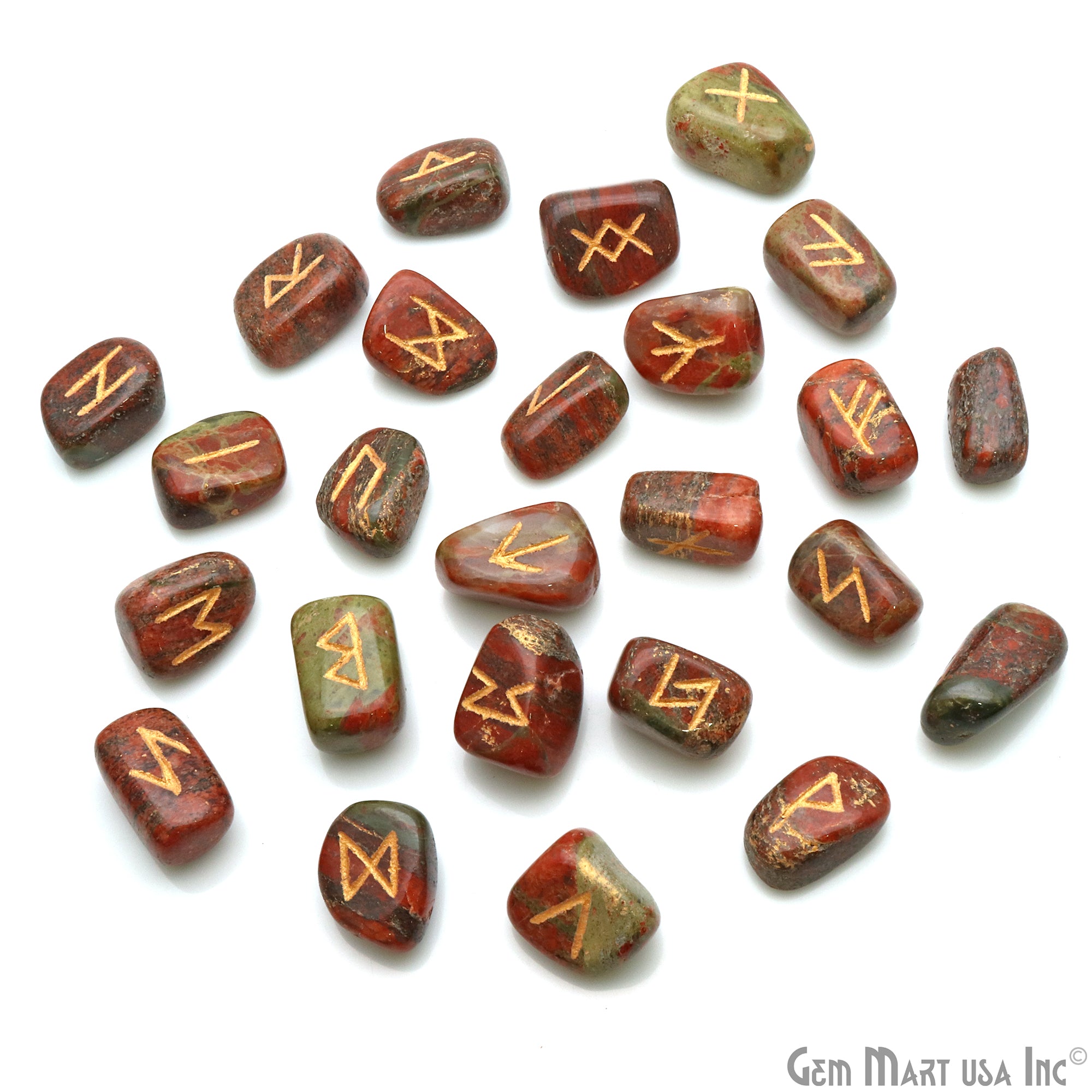 Rune Stones, Medium Size Spiritual Stones, Futhark Reiki, Rune Stone S ...