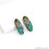 Chrysocolla Oval Shape 37X14mm Loose Gemstone For Earring Pair