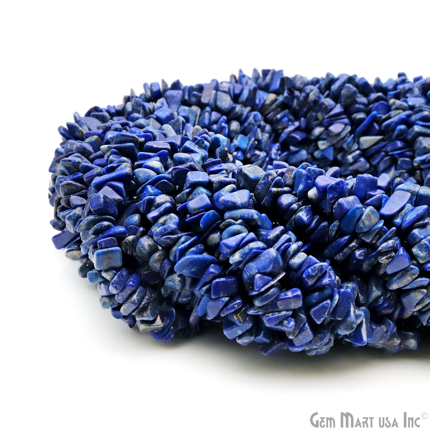 Natural Sodalite Chip Beads, 34 Inch Full Strand (762226212911)