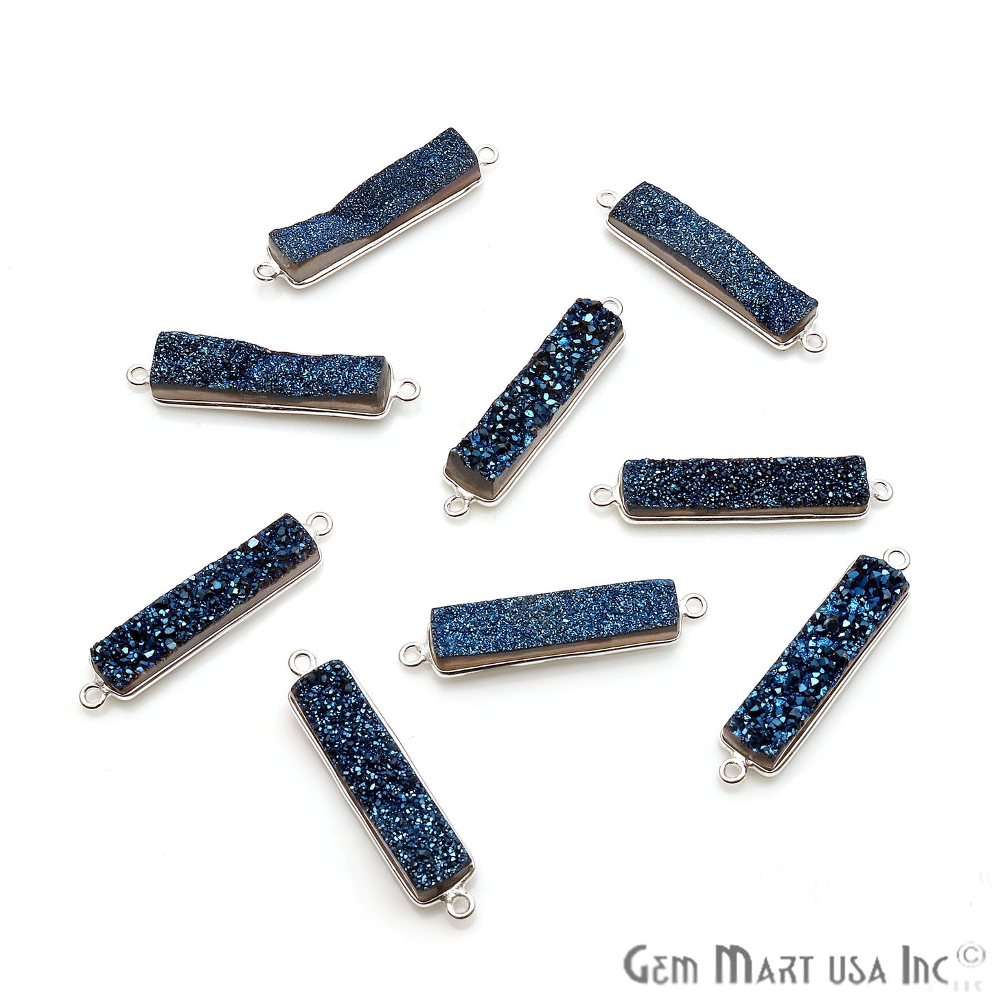 gemstone connector beads, gemstone connector pendant