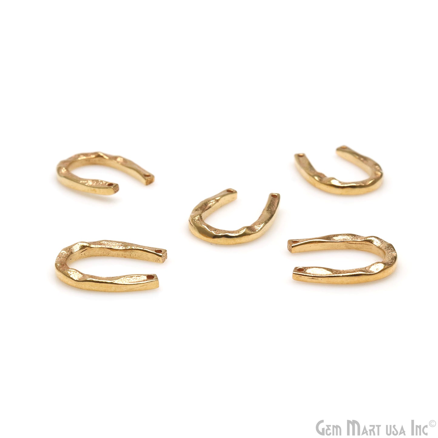 Horse Shoe 14x11mm Gold Plated Finding