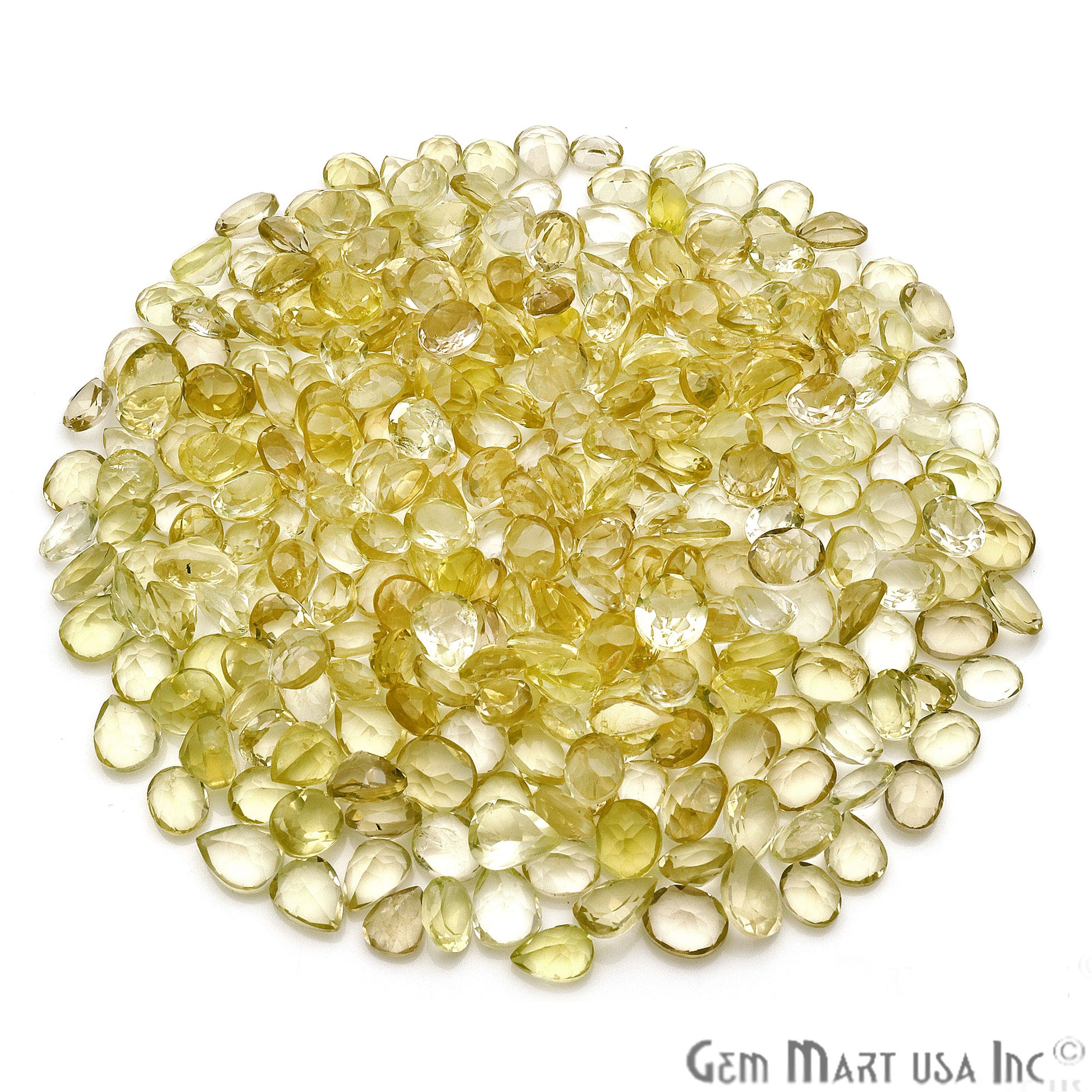 Natural Lemon Topaz Mix Shape Loose Gemstones,Precious Stones - GemMartUSA