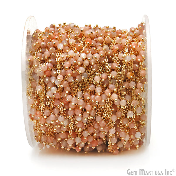 Pink Opal Faceted Beads...