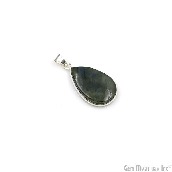 Labradorite Gemstone Pears 37x21mm...