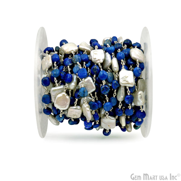Lapis Tumble Beads 8x5mm...
