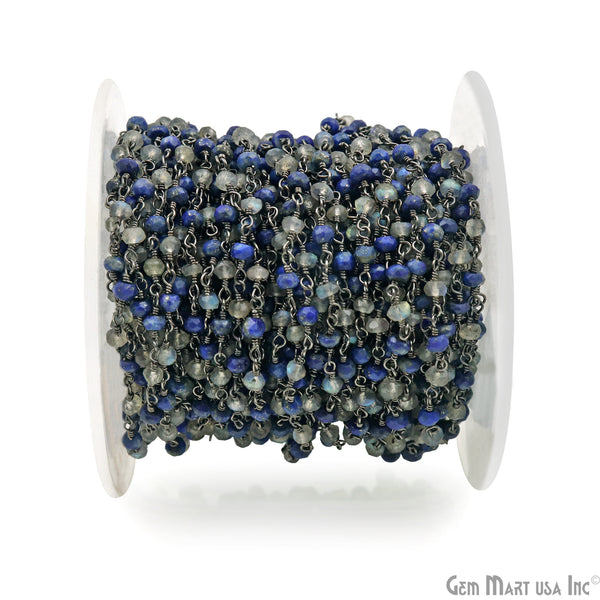 Lapis & Labradorite 3-3.5mm...