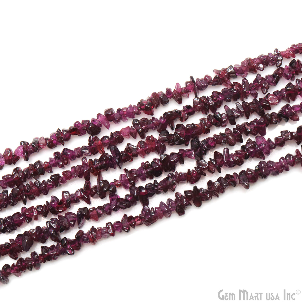 Natural Garnet Gemstone Chip Beads, 34 inch Full strand (762214645807)