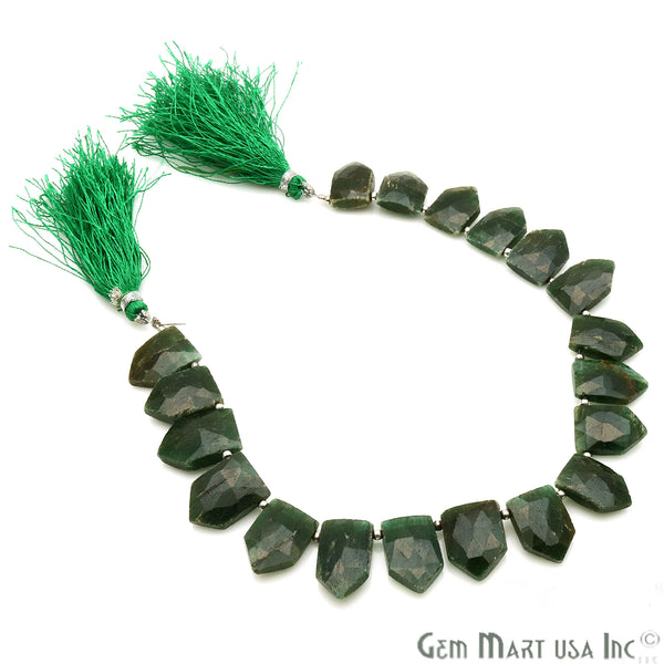 Blood Stone Pentagon Beads,...