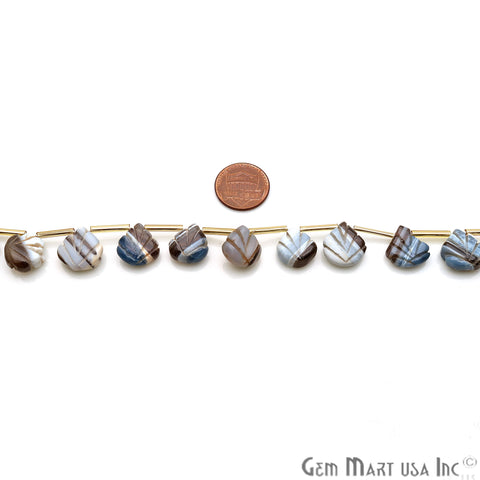 Boulder Opal Heart 12mm Crafting Beads Gemstone Strands 10 INCH - GemMartUSA