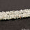 Howlite Chip Beads, 34 Inch, Natural Chip Strands, Drilled Strung Nugget Beads, 7-10mm, Polished, GemMartUSA (CHHW-70004)